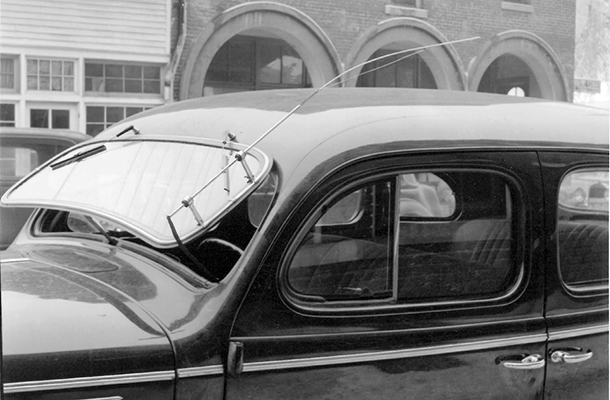 Vehicle radio antennae, one of the original H.E. Williams inventions