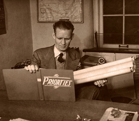 A Williams engineer hard at work