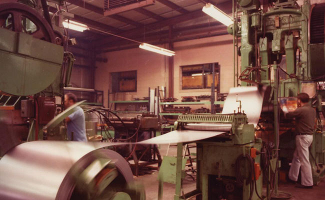 The Williams fabrication line in the 1970s