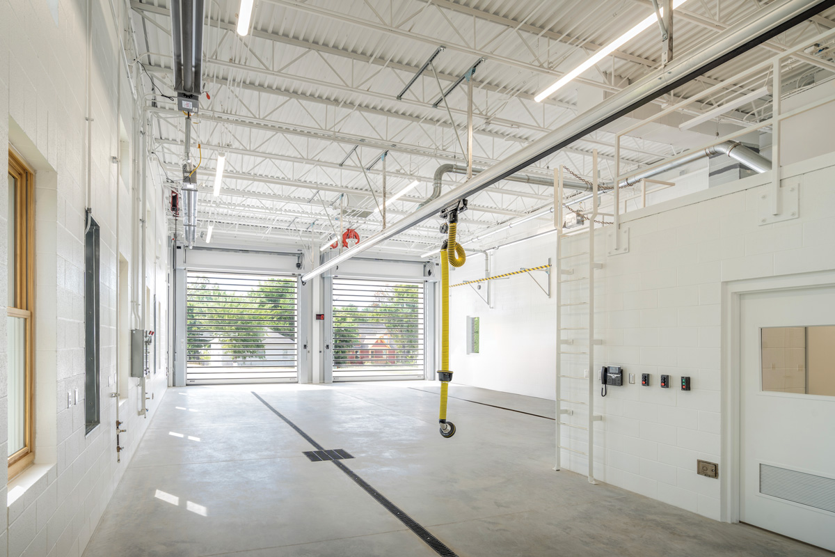 Fayetteville Fire Station #9 — Garage Bay