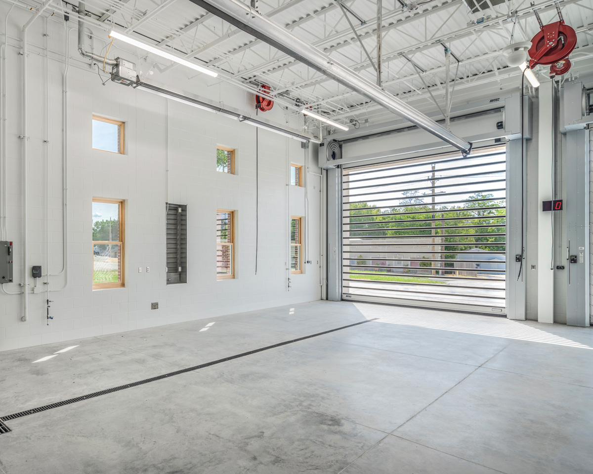 Fayetteville Fire Station #9 — Garage Bay