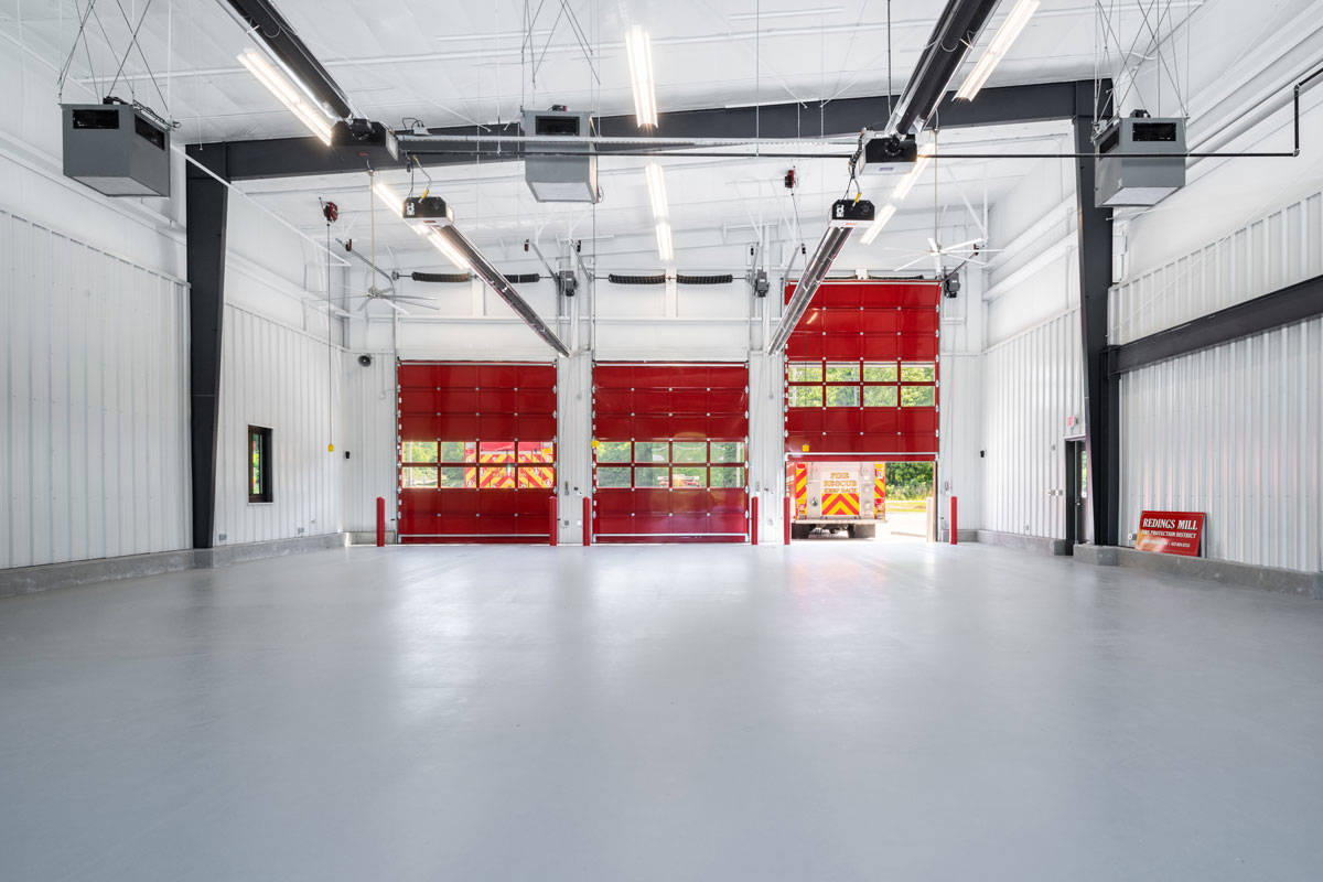 Redings Mill Fire Department — Garage Bay