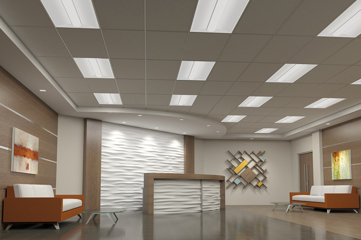 at2 architectural led troffer curved deep center h e led garage lights