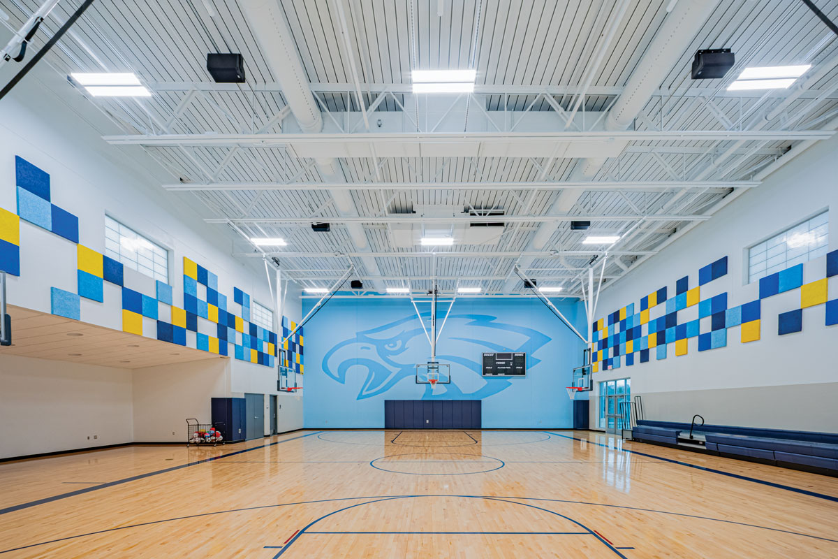 Dover Hill Elementary School — Gymnasium
