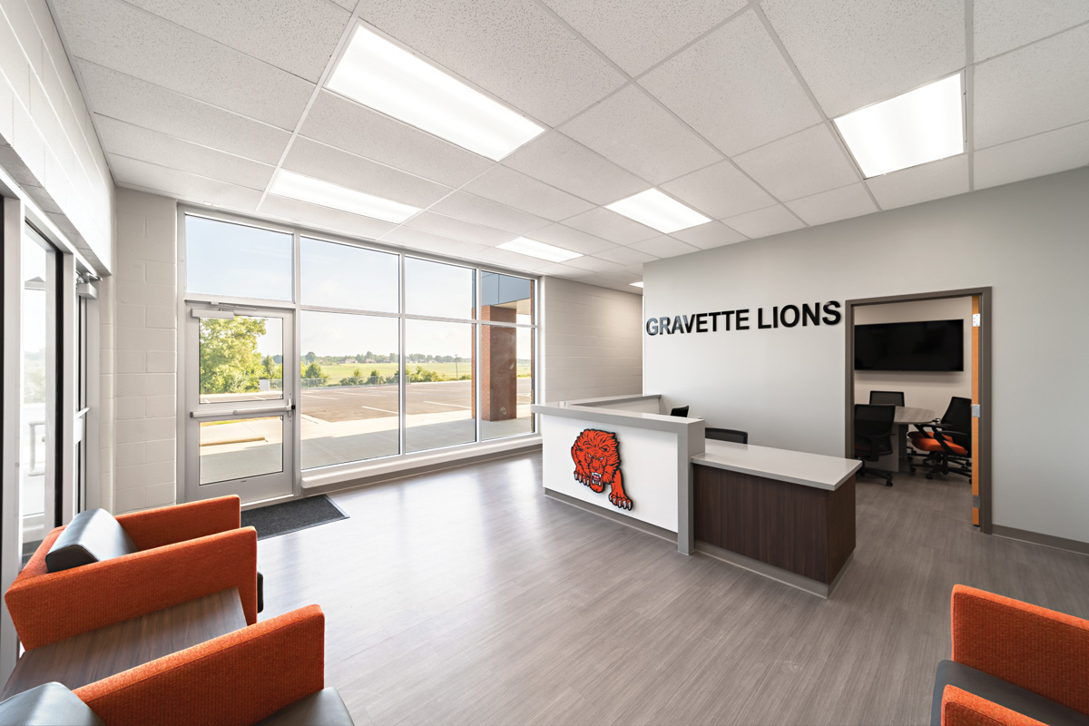 Gravette High School Competition Gymnasium — Reception
