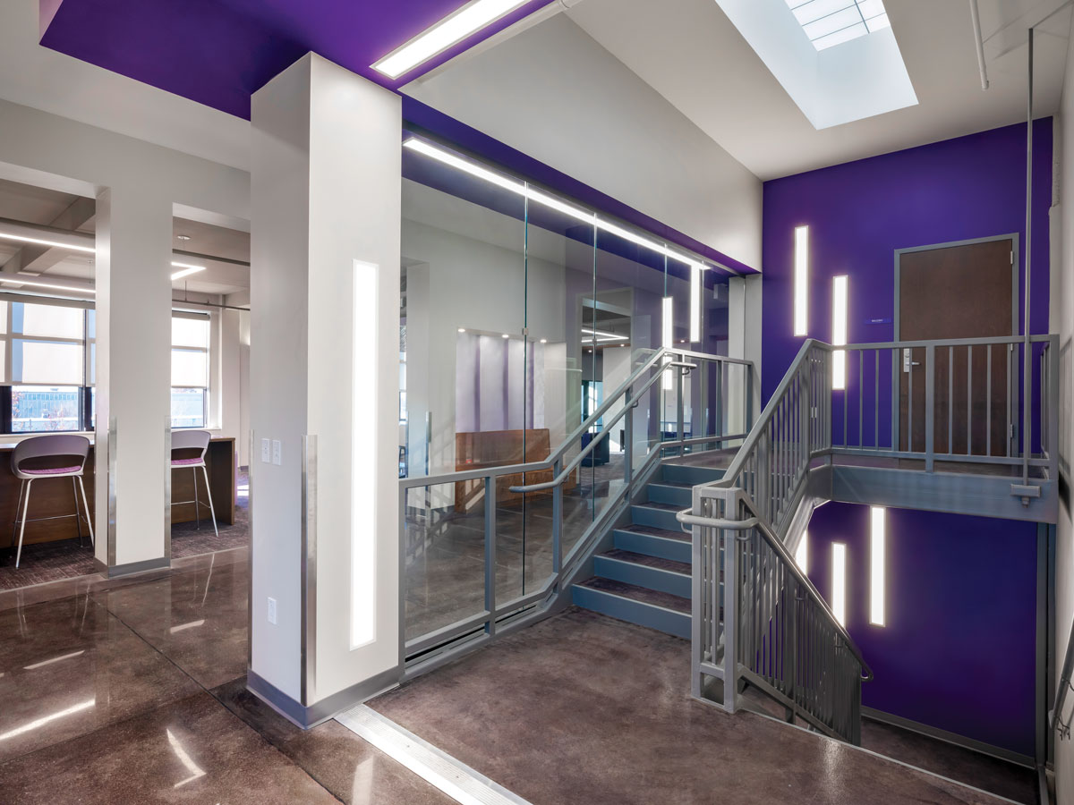 Pittsburg Community Middle School — Stairway