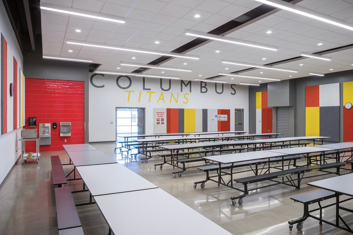 Columbus Central Elementary School — Dining