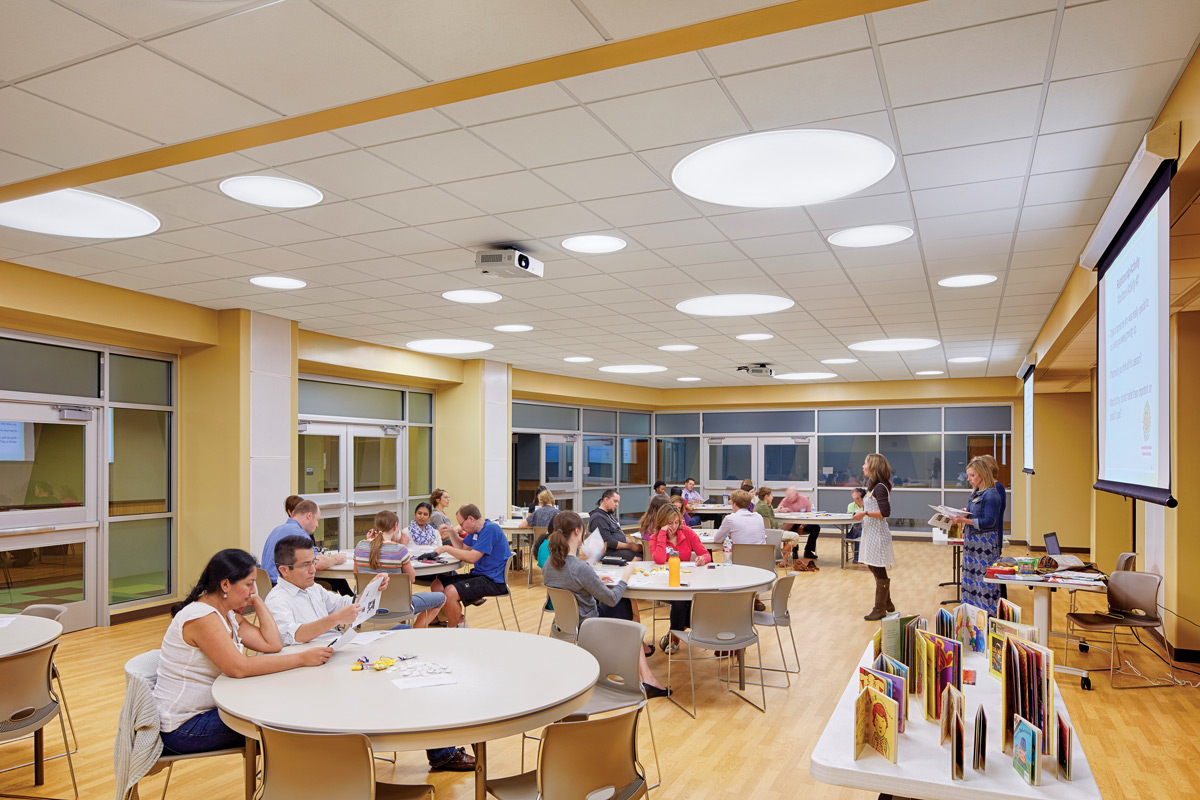 Hilltop Learning Center, 
Blue Valley School District — Lecture Hall