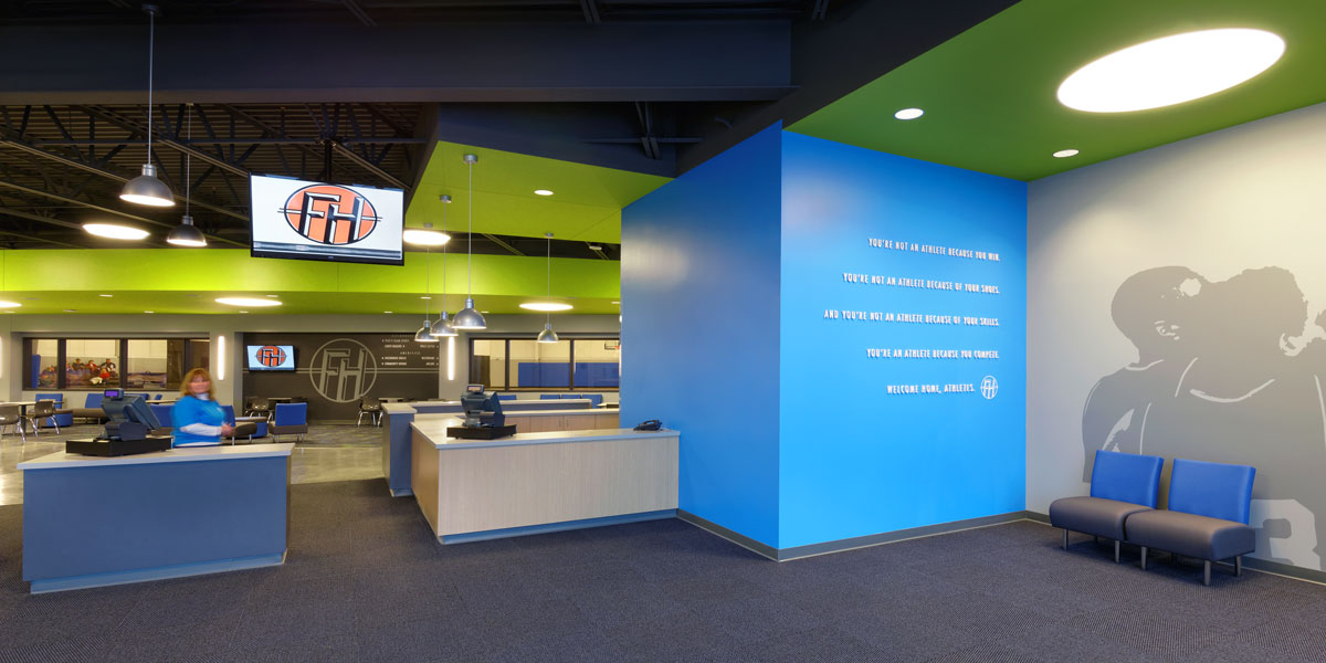 Fieldhouse Sportscenter — Dining