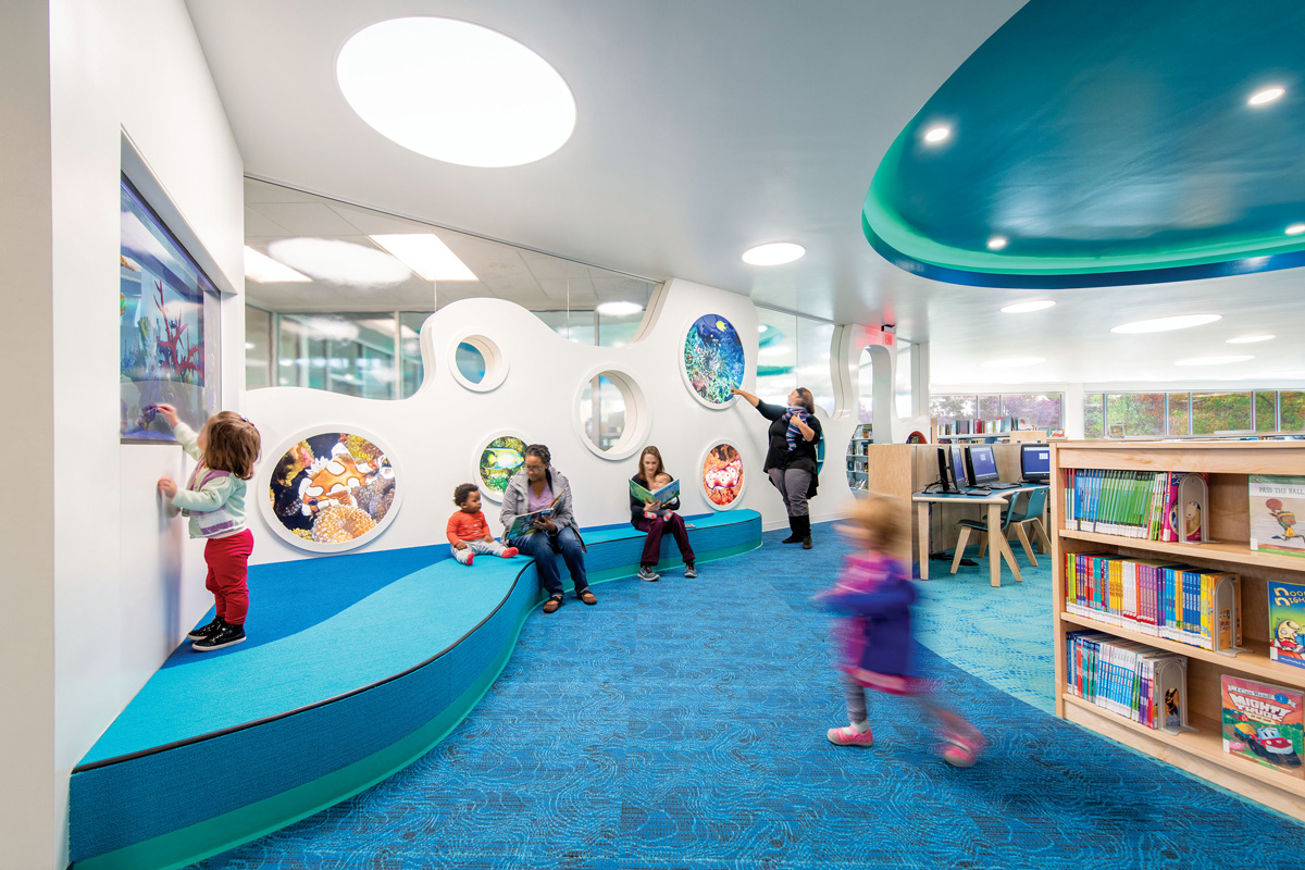 New Carrollton Branch Library — Common Area