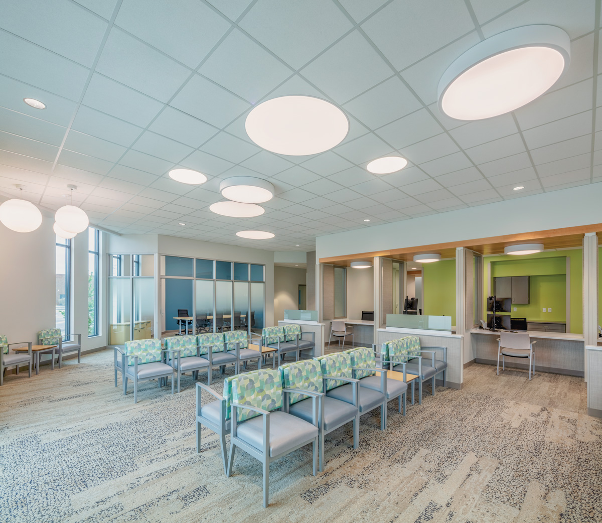 Cayuga Health – The Shops at Ithaca Mall Conversion — Waiting Area