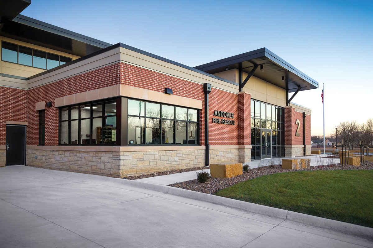 Andover Fire Station #2 — Exterior
