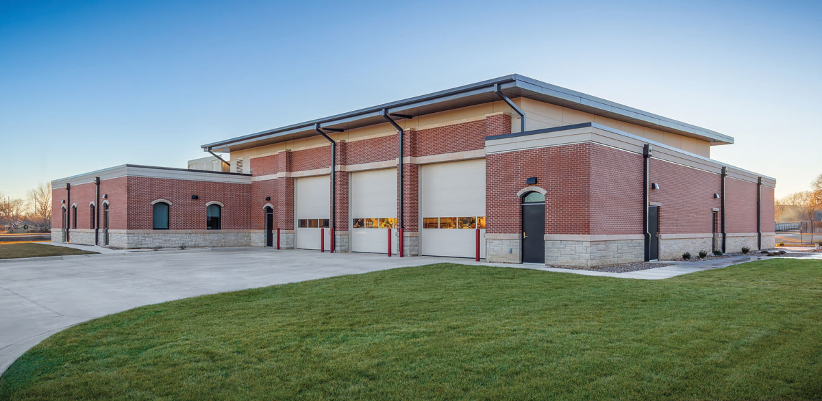 Andover Fire Station #2 — Exterior