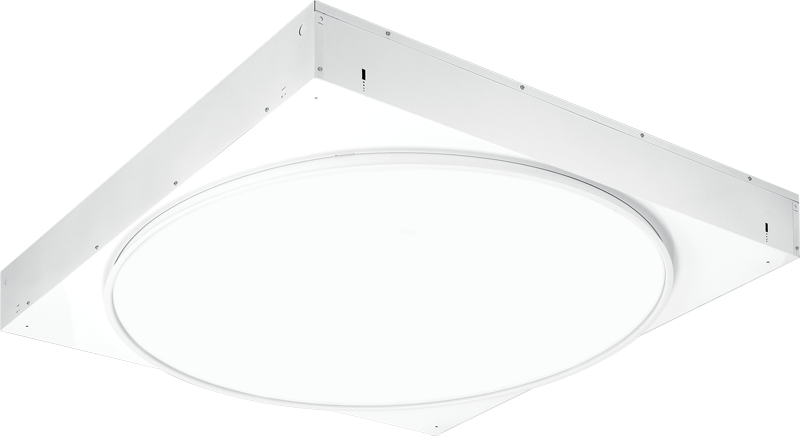 4' Diameter with Frosted Concave Lens